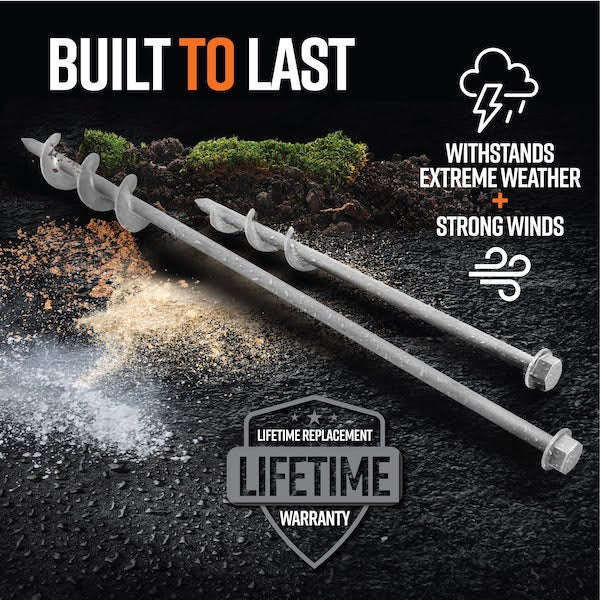 Screw in Ground Earth Anchors