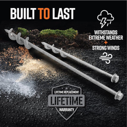 Screw in Ground Earth Anchors