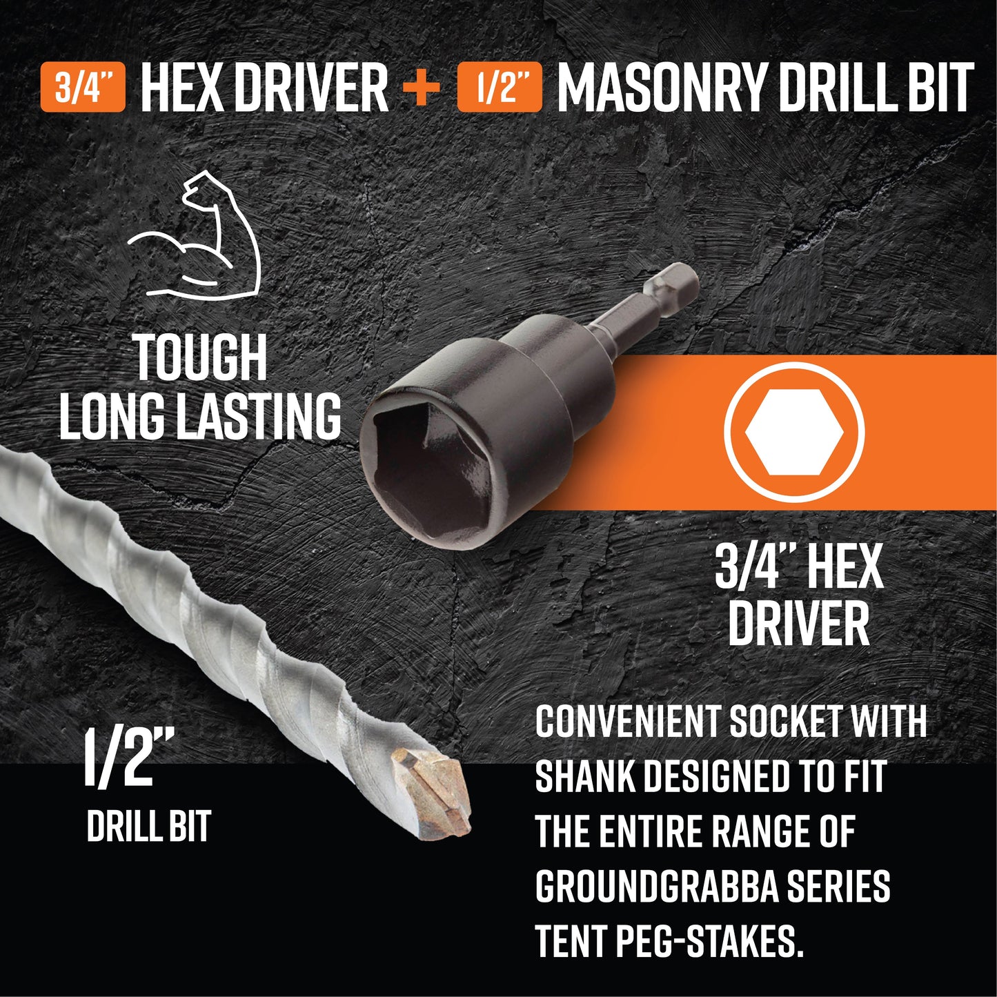 Socket Driver & Drill Bit Sets | Various Sizes |