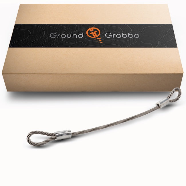 Cable Tie Downs | 400x6mm | Dual End Loops | Trampoline bases | Swing sets | Horse Jumps
