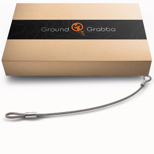 Cable Tie Downs | 400x6mm | Dual End Loops | Trampoline bases | Swing sets | Horse Jumps
