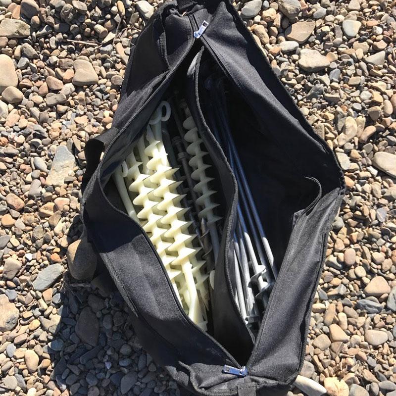 GroundGrabba | Carry-All Bag | Super Tough 600D Polyester | Internal Divider and Pockets