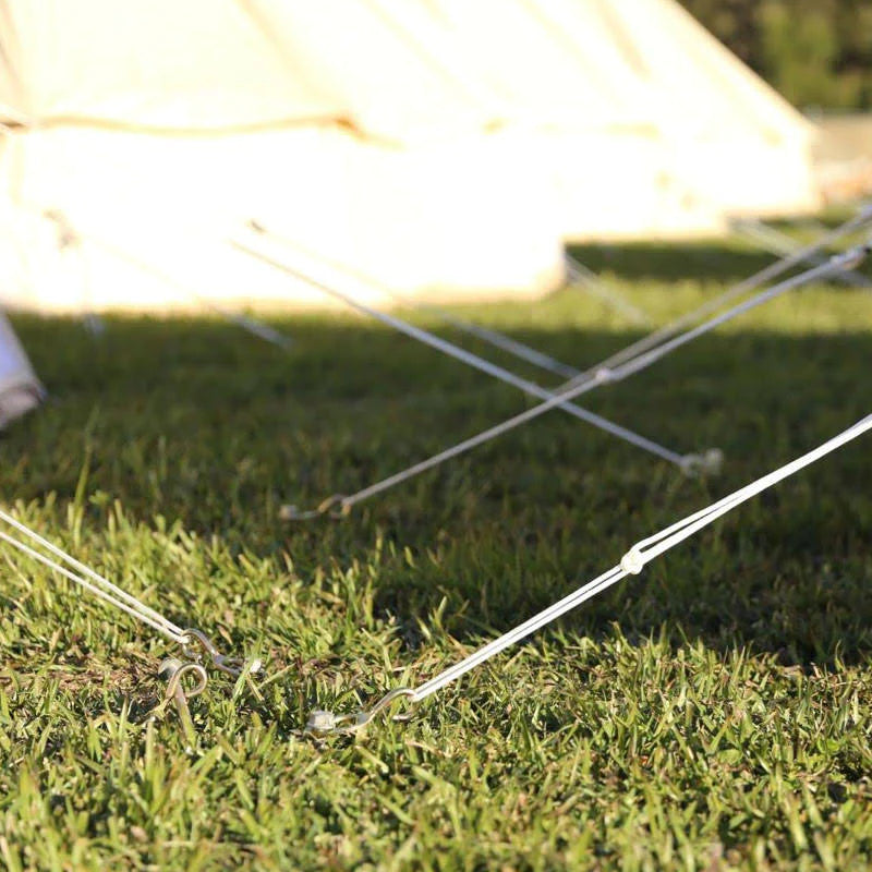 GroundGrabba Pro l | 465mm | Screw-In Tent Peg Ground Anchors | Unbreakable | 8 or 24 Piece Kit | 7X Grip | New 16mm Hex Series
