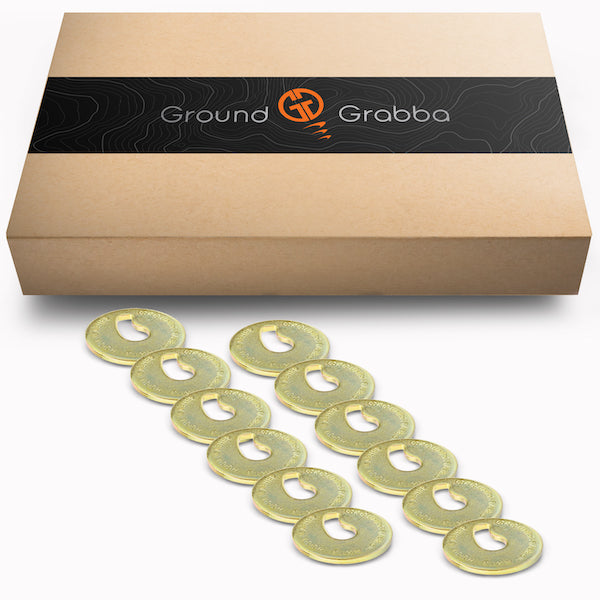 HookWasher Packs | 3.5mm Mild Steel | Yellow Zinc Anti-Corrosion