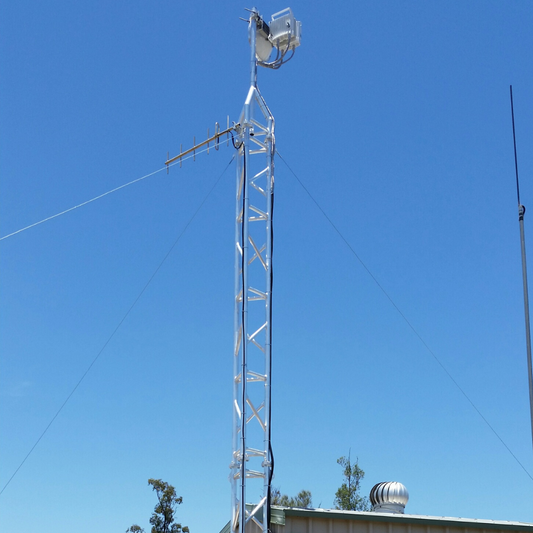 Communication Antenna Mast Ground Anchoring