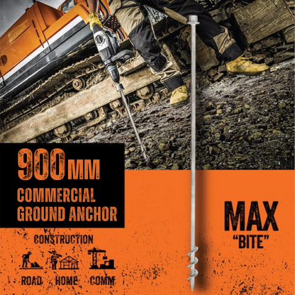 Commercial Ground Anchor Pack – 2 x 900mm GroundGrabba Pro II (Heavy Duty)