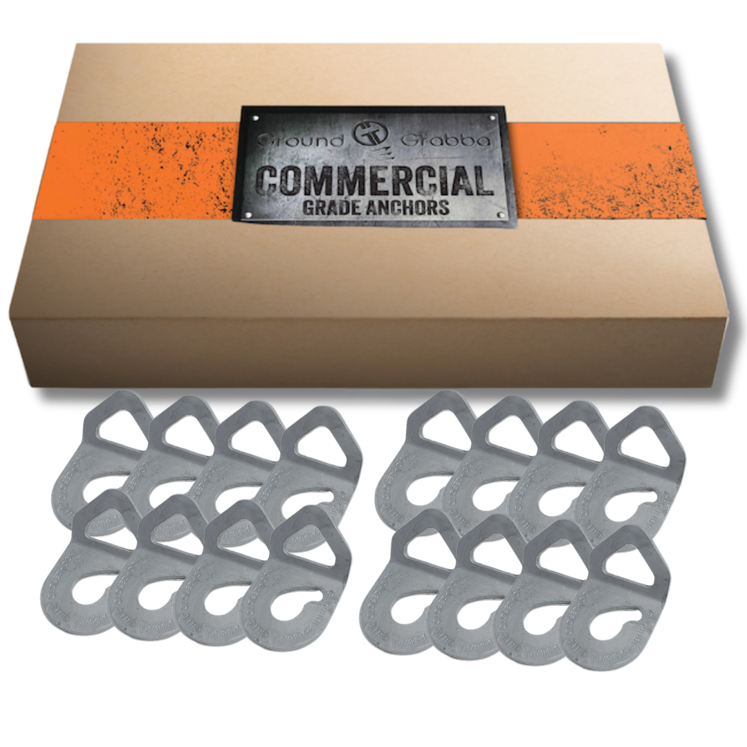 GroundGrabba | ClosedHook CH14 | Heavy Duty Tie Down Points | Hot Dip Galvanised