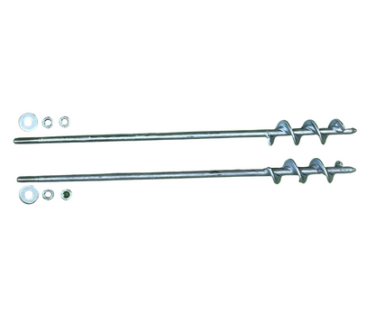 50% OFF - END OF LINE- Threaded Ground Anchor Pack – 2 x 450mm GroundGrabba Pro I