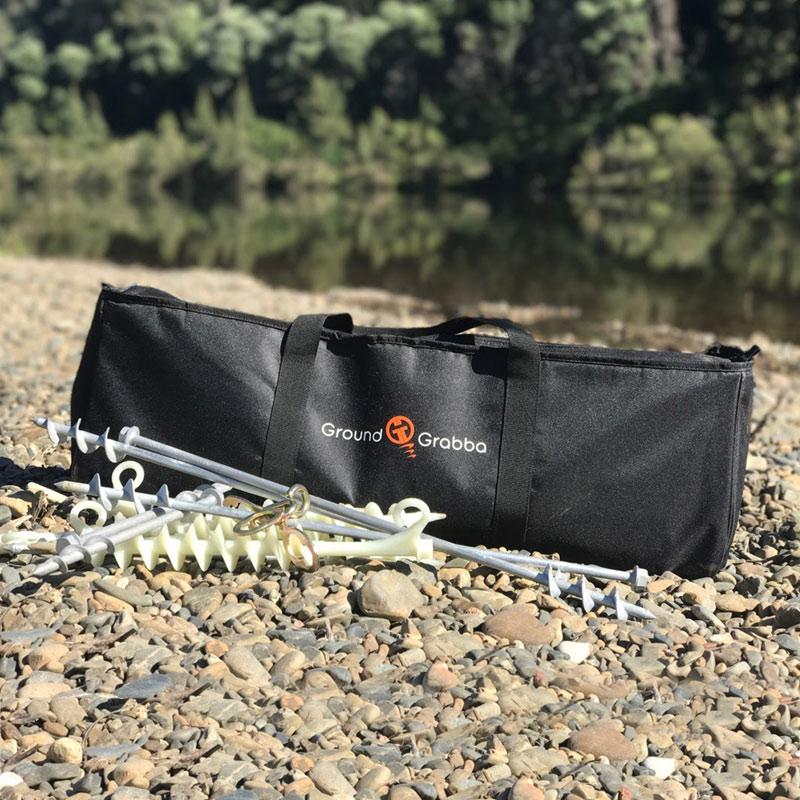 GroundGrabba | Carry-All Bag | Super Tough 600D Polyester | Internal Divider and Pockets
